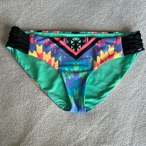 ✨3/$30✨ Colorful Geometric Aztec Desigb Bikini Bottom